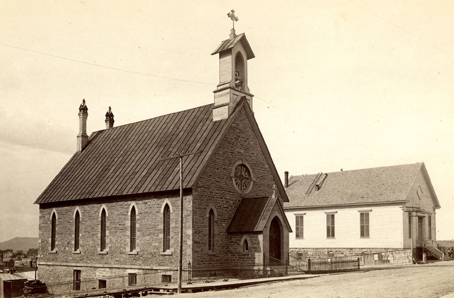 Historic photo of St. Peter’s Episcopal Cathedral