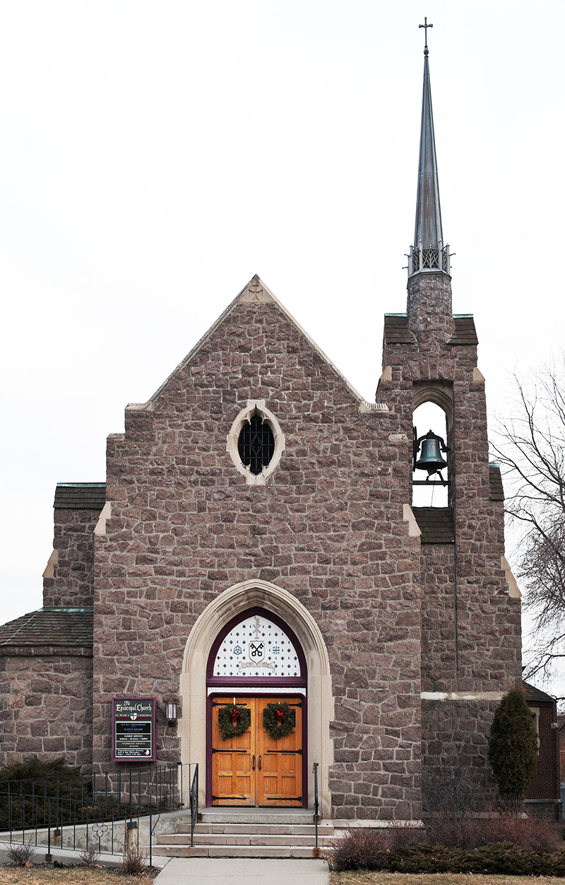 Historical photo of St. Peter's Episcopal Cathedral